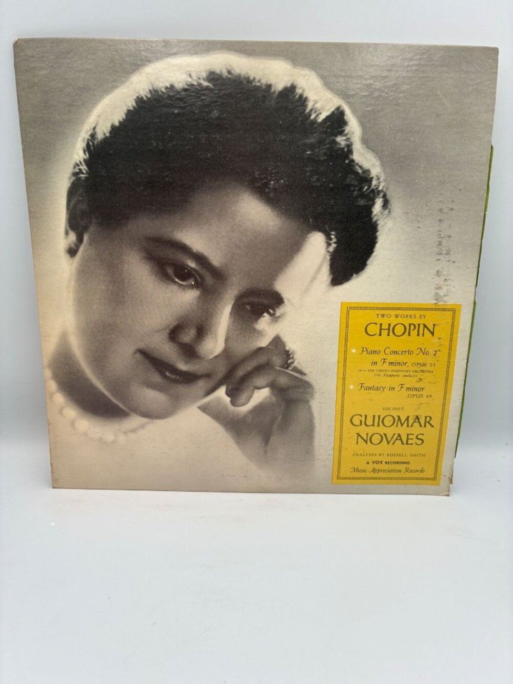 Chopin Piano Concerto No 2 In F Minor Fantasy In F Minor LP Vox 33 RPM Classical